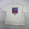 Yoonha Verse Weißes Kurzarm-Grafik-T-Shirt Signiert Herren XL Unisex T-Shirt