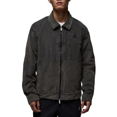 Giacca Lunga da Uomo in Velluto a Coste M J Flt con Zip e Collo da Lavoro Moda Manica Lunga Giacche Uomo IF1826010