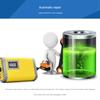 Vollautomatisches Autobatterieladegerät, digitales LCD-Display, 220 V, schnelles Laden, 3 Stufen, Blei-Säure-AGM-GEL-Batterieladegeräte