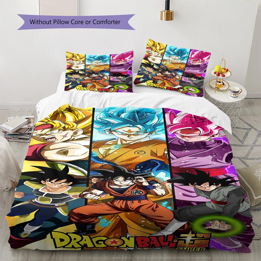 Set Copripiumino Trapuntato con Fantasia Cartone Animato Federa Decorazione per la Casa Regalo di Compleanno (1 * copripiumino + 2 * federa, senza nucleo)