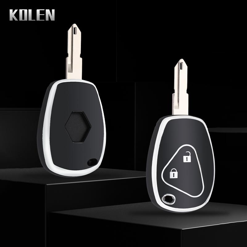 New Tpu Car Remote Key Case Cover Shell Fob For Renault Megane Modus Espace Laguna Duster Logan Dacia Sandero Fluence Clio Kango