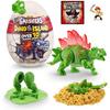 Smashers Dino Island Überraschungs-Mini-Ei GRÜNER Stegosaurus - 12 Überraschungen, Schleim & Sand, Sammle sie alle ZU152