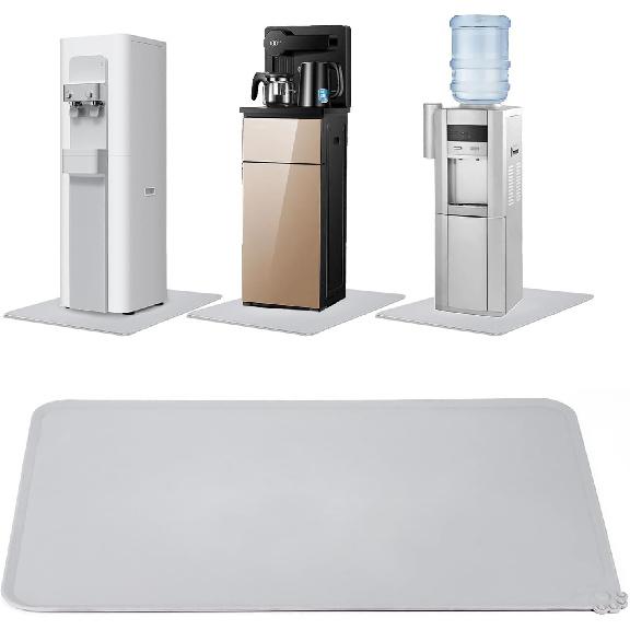 Коврик для кулера для воды - Совместим с кулерами Avalon/Brio для 5-галлонных и 3-галлонных бутылей, Нескользящий коврик для диспенсера воды, Термостойкий,