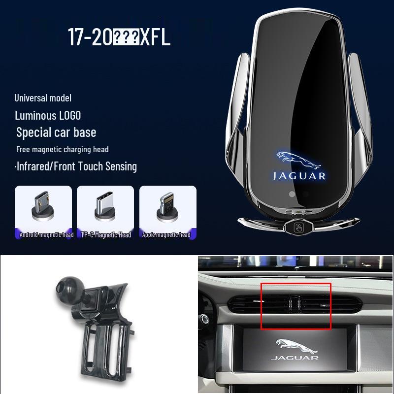 Jaguar XFL/XEL/E-PACE/F-PACE Magnetische Kabellose Schnelllade Auto Handyhalterung