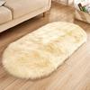Soft Rug Chair Cover Artificial Sheepskin Wool Warm Hairy Carpet Seat Mats Rug 