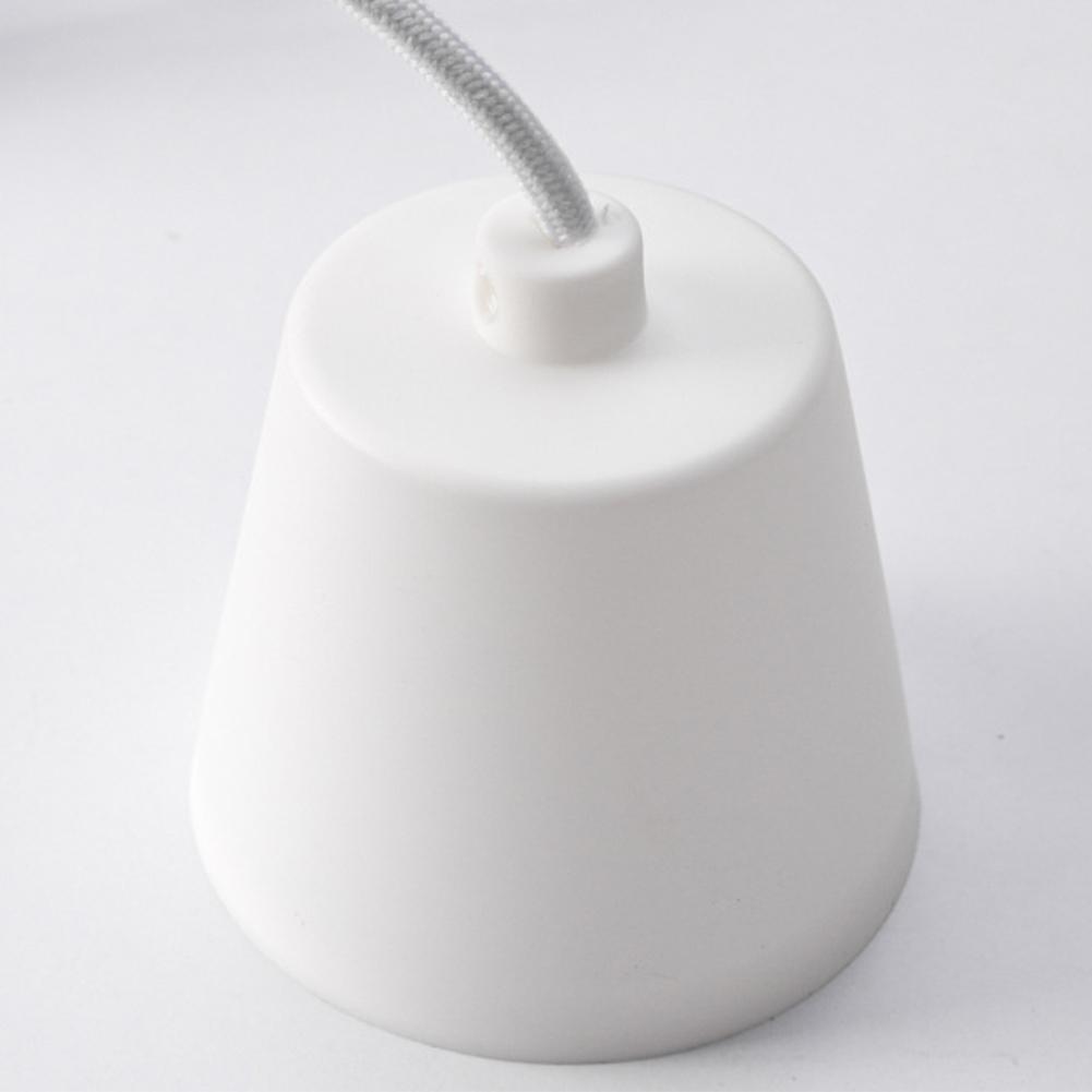 Dining Room Pendant Lamp Base E27 Chandelier Light Holder Silicone Modern Pendant Light Holder AC 90-260V for Home Living Romm