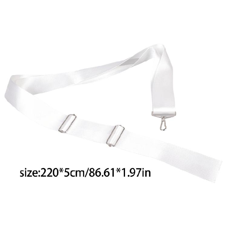 Practical Tennis Net Center Strap Adjustable Length Nylon Webbing Design Great for Outdoor Training Practice Occasion