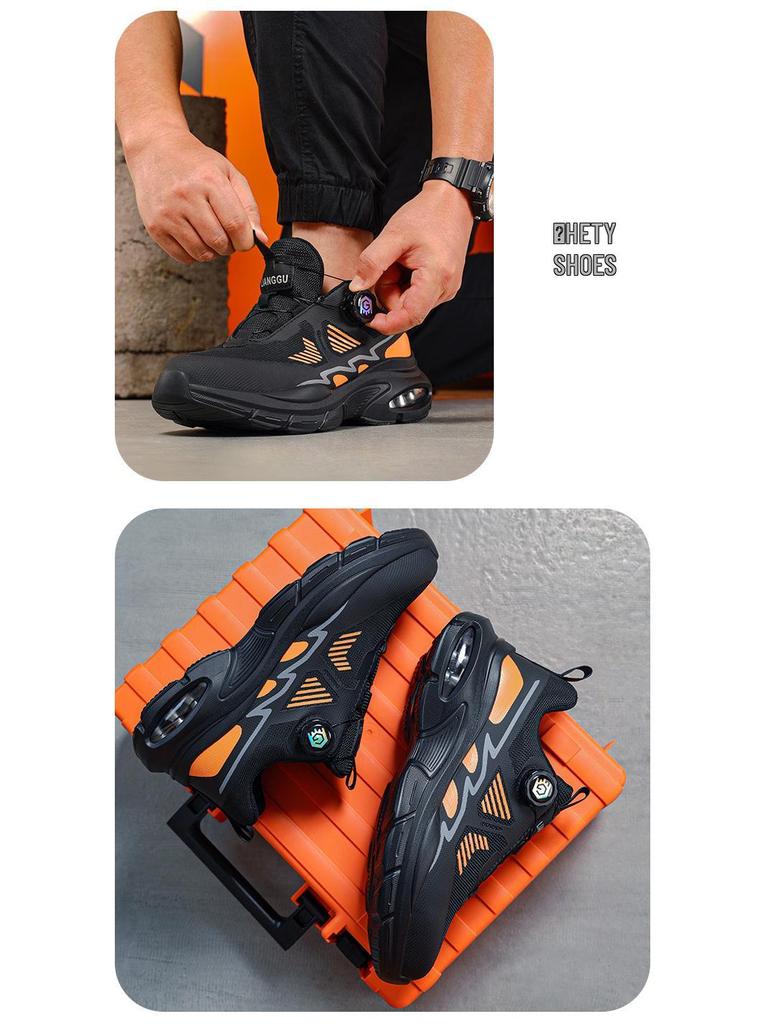 Çelik Burunlu Güvenlik Ayakkabıları - Ezilmeye Karşı, Delinmeye Karşı, Darbe Emici Hava Yastıklı Taban, File Tasarım ve Koruyucu Özellikler