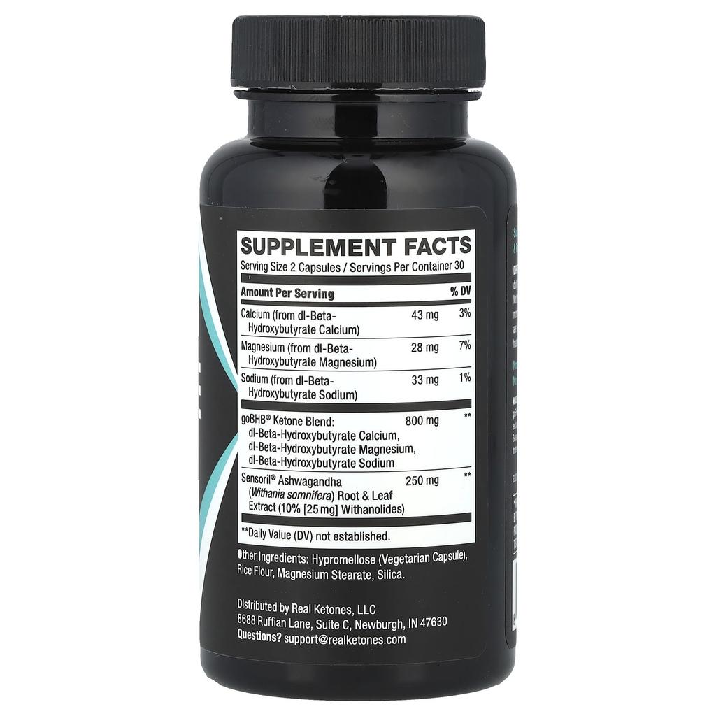 Bhb Science™, Stress Balance, 60 Capsules