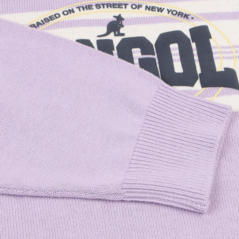 KANGOL College Varsity Sweater 1887 Purple