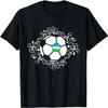 Floral Uzbekistan Soccer Fans Jersey Uzbekistani Football T-Shirt