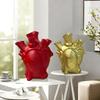 Harz Vase Basteln Mensch Bester Körper Vase Wohnzimmer Minimalistisch Blumenarrangement Arm Geschenkidee Langlebig Langlebig Nützlich