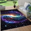 Galaxy Mat Heavyweight Non-Slip Area Mat with Cosmic Nebula Design Soft Floor Mat for Living Room Easy-Clean Mat for Home Decor