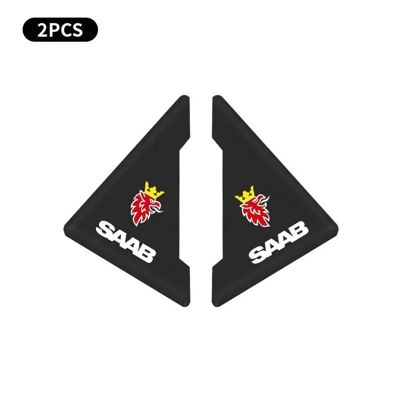 

Car Sticker 2025 Hot New 2pcs Silicone Car Door Edge Corner Guards For Ford Focus Mondeo Kuga Fiesta MK7 Escort Explorer Edge 2 чёрный