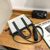 Trendy Brand Mini Tote Bag Women'S Change Bag Double Shoulder Hanging Bag Key Bag Earphone Bag Shoulder Bag Casual Messenger Bag Men