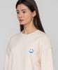GRAVER [Unisex] Sky Cloud Drawing Smile Sweatshirt_Cream