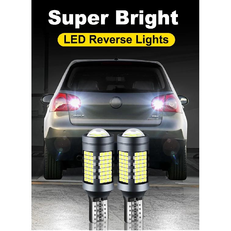 W16W T15 LED Canbus Bulb T15 Reverse Light W16W LED Reversing Lights 921 High Power Back Up Lamp Canbus Error Free White 6000K