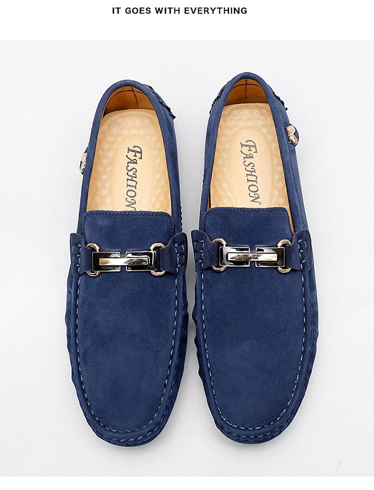 Men's Lightweight British Style Slip-On Loafers, Formal Casual Driving Shoes.
