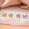 Exquisite Butterfly Hollow 925 Sterling Silver Stud Earrings for Women - Trendy and Stylish