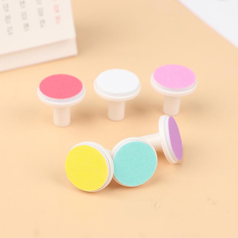 10 Buc Tampoane Pile de Unghii pentru Bebeluși Tampoane de Rezervă pentru Pila Electrică de Unghii Capete de Măcinare pentru Unghiile Bebelușilor Pentru Copil Nou-născut Sugari Copil Mic