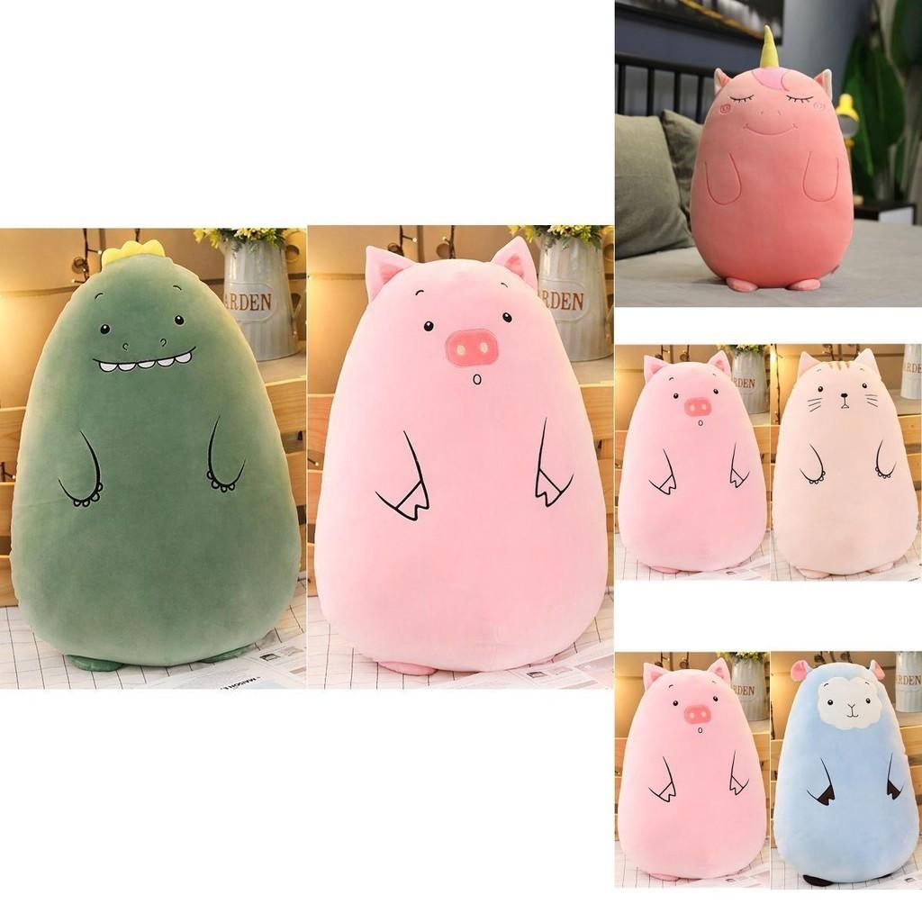 Adorable Plush Stuffed Toy Dinosaur Bear Pillow For Kids And Home Decor