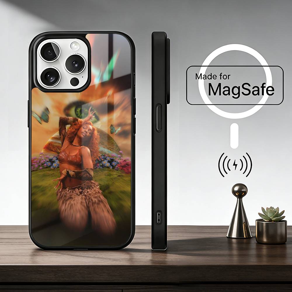 Rapper S-SZA Phone Case For iPhone17,16,15,14,13,12,11 Plus,Pro Max For Magsafe Wireless Charging