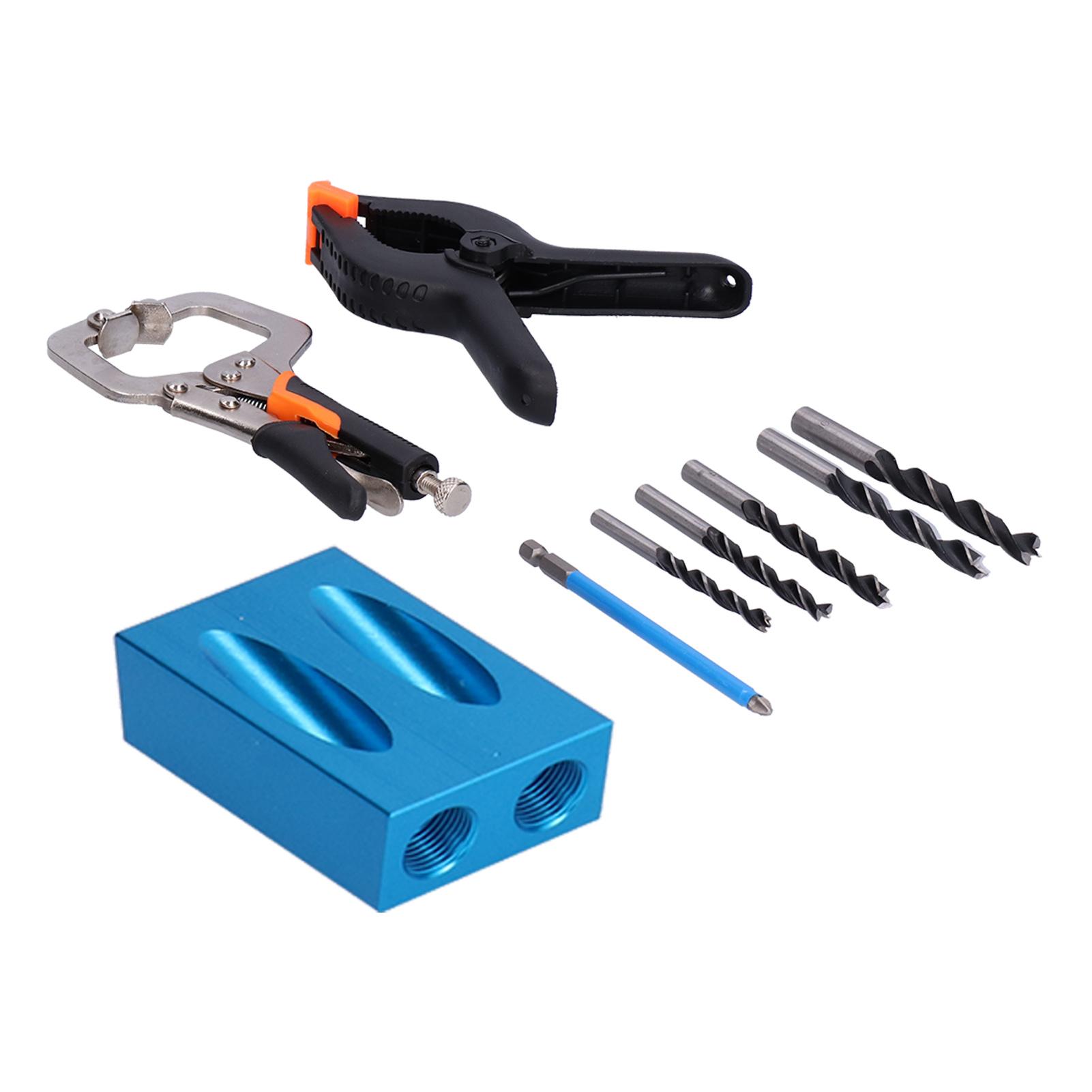 

Набор для сверления косых отверстий из алюминиевого сплава, регулируемый позиционирующий, для деревянной мебели