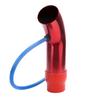 Car Universal 3" 76mm Air Filter & Cold Air Intake Pipe Turbo Induction Pipe Tube Kit With Air Filter Cone Aluminum Pipe Kit