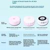 3 In 1 Electric Facial Cleaner Face Cleansing Brush Wash Machine With Base Spa Skin Care Massager Blackhead Cleaning Charging