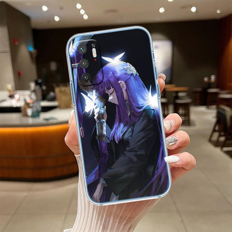 

NH21 F-Frieren Transparent Phone Case for Motorola Moto G40 G04 G05 One Ace Action Fusion + Plus Hyper Macro Vision Zoom Motorola One (P30 Play)