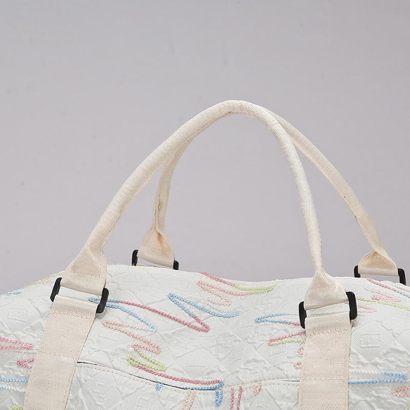 Reisetasche, Aufbewahrungstasche mit großer Kapazität, getrennt für Trocken- und Nasslagerung, Schwimm- und Sporttasche mit getrennten Schuhtaschen