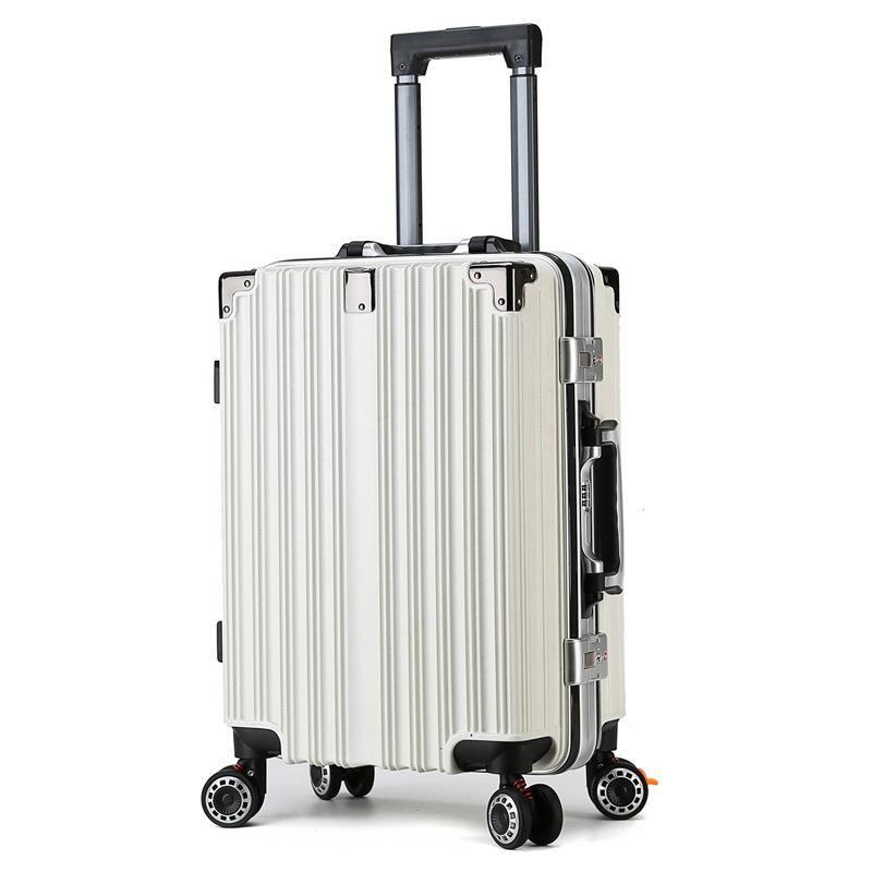 20" Carry-On Trolley with Silent Wheels, Combo Lock - Men's, Women's, Student - Large 28" Capacity