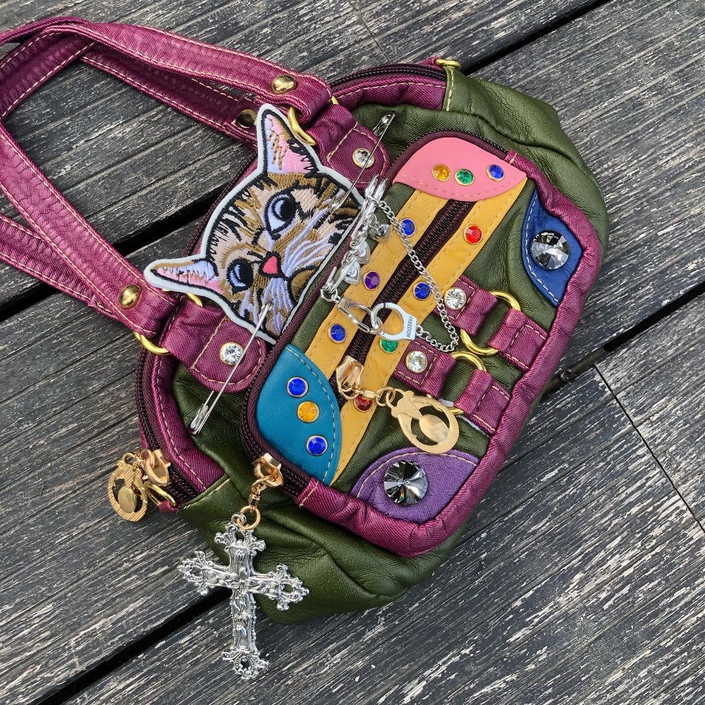 Винтажная сумка среднего винтажа y2k — фото 5