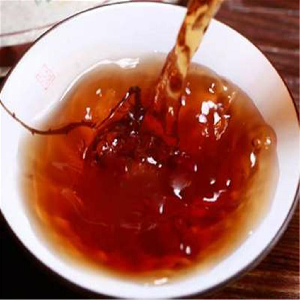 357g Black Tea Original Ripe Puer Cake Shu Pu-erh Tea Meng Hai Royal Yunnan Cha