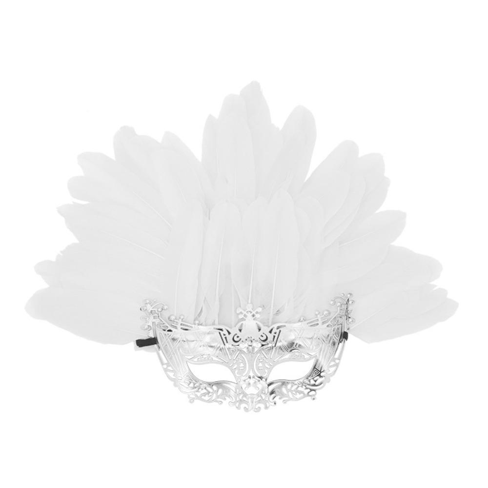 Personality Feather Masquerade Mask Novelty Cosplay Mask Carnival Headpiece  Easter Carnival Party