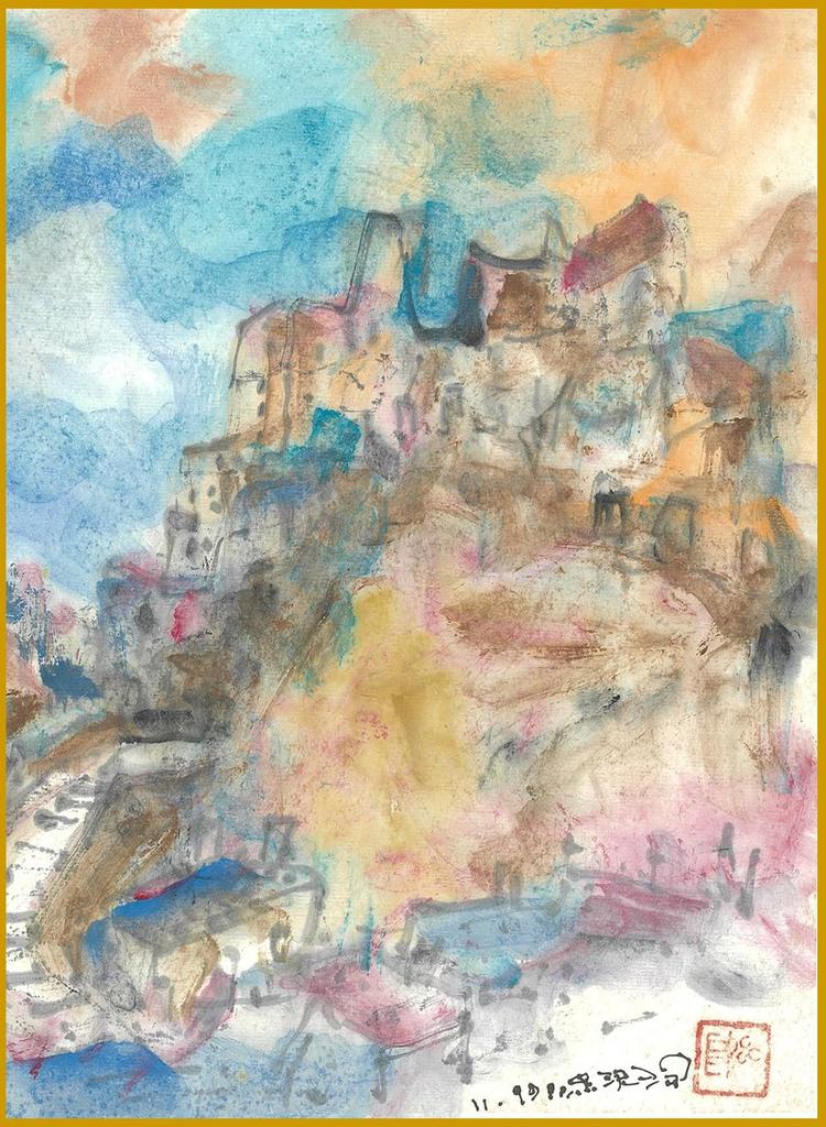 Kobaido Shikishi F4 Premium Painting and Calligraphy Paper, Kyoto Shikishi (333mm X 242mm) 5 Sheets / Made In Fushimi, Kyoto