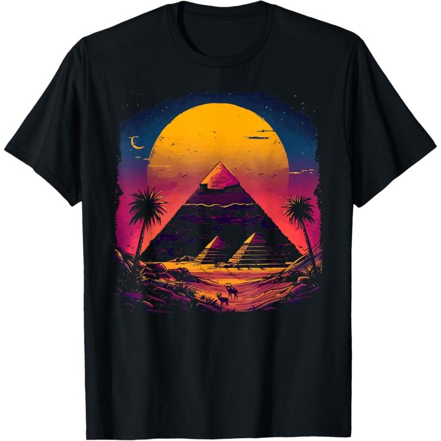 

Египетская футболка с пирамидой(11) XXXXXL чёрный