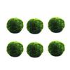 Artificial Moss Rocks, Decorative Green Moss Balls, Fake Moss Covered Stone for Floral Arrangements, Photography Props, Fairy Gardens, Crafting