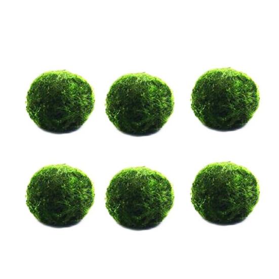 Artificial Moss Rocks, Decorative Green Moss Balls, Fake Moss Covered Stone for Floral Arrangements, Photography Props, Fairy Gardens, Crafting