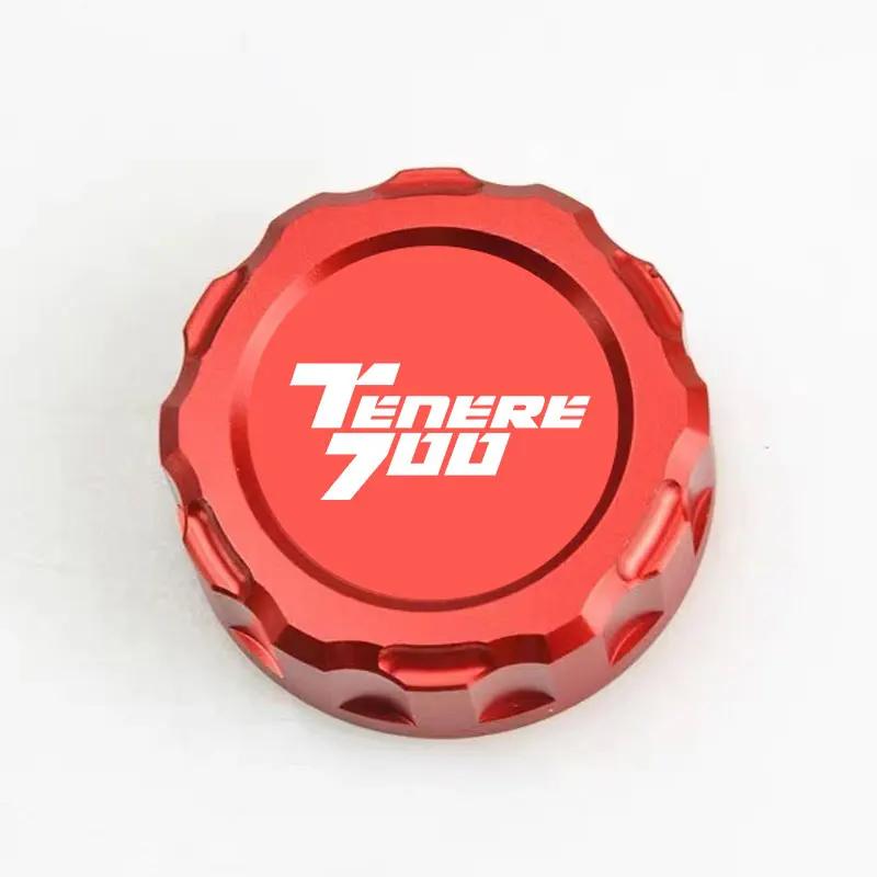 New Motorcycle CNC Accessories Rear Brake Fluid Reservoir Cover Engine Oil Cap For Yamaha Tenere 700 Tenere700 T7 XTZ700