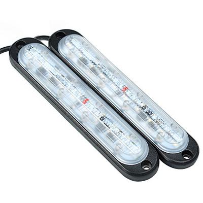 KAWELL Work Light, Daytime Running Light, Backup Lamp, LED, 12V, Slim, 10W X 2 LEDs, LED Work Light, Loading Light, Auxiliary Light, 12V/24V, IP68 Wat