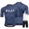 MAAP Mens Cycling Jersey Bib Shorts Set Performance Road Bike Apparel Breathable