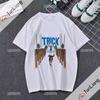 Alex G Funny Print T-shirt Fashion Style Gothic Casual Top Loose Short Sleeve Crew-neck Shirt