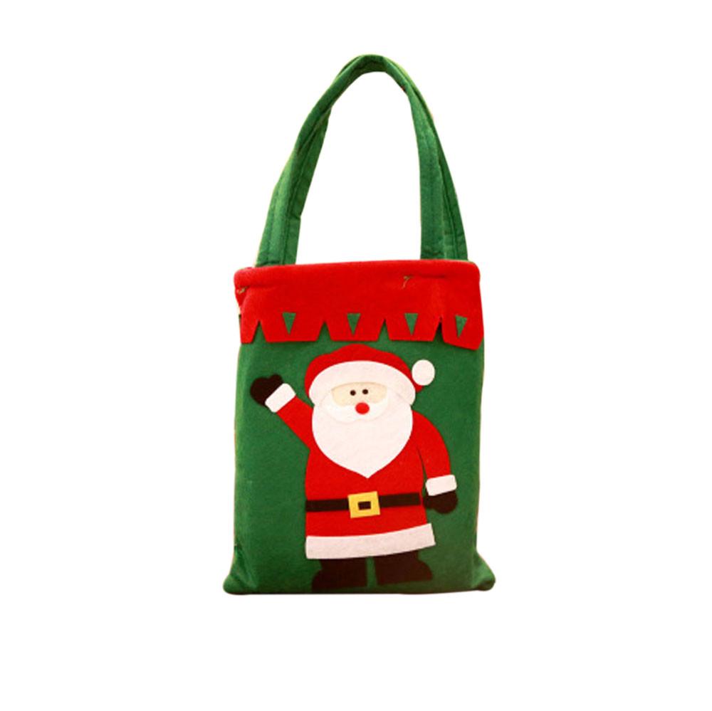 Christmas Candy Bag Snowmen Gift Children Party Storage