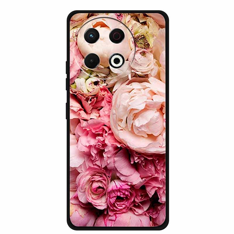 Für Tecno Spark 30 Pro 4G Hülle Spark30 Pro Hülle Schwarzes Silikon Weiche Rückseite Hülle Für Tecno Spark 30 Pro Handyhülle 30Pro Tasche