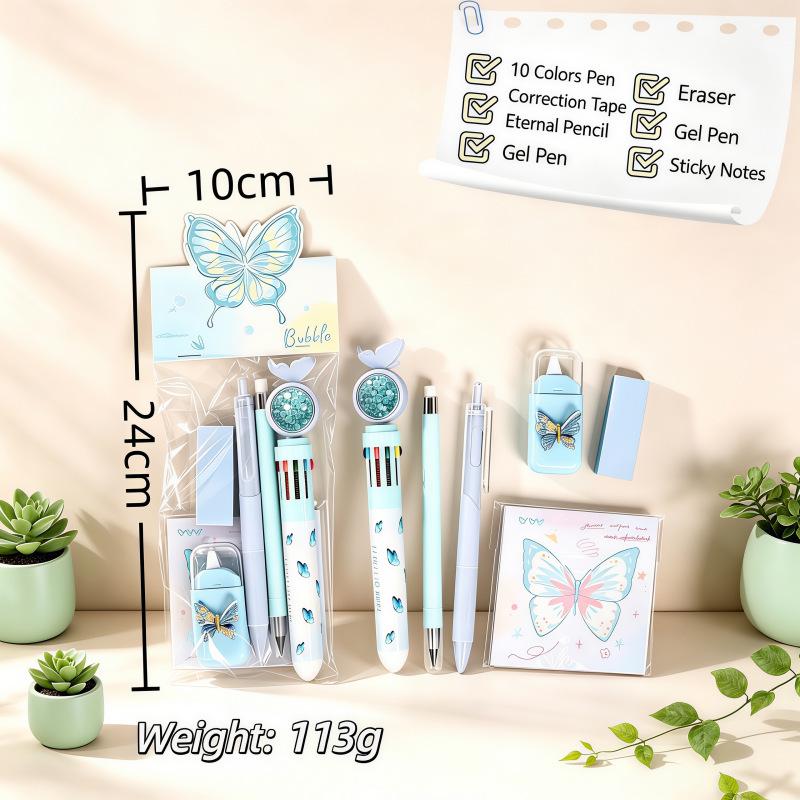 Butterfly Stationery Set - Perfect Birthday Gift for a Friend