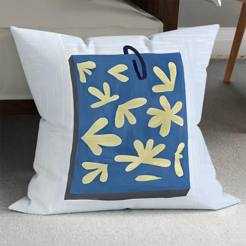 Bedroom Pillowcase Cute Summer Sunflower Decorative Flower  Living Room Bed Sofa Office Chair
