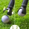 Golf Ball Picker Lightweight Portable Three Claws Clamp Design Threaded Installation Versatile Club Tail Ball Collector