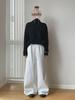 Dorothy Women's Korean Retro Wide-Leg Sweatpants with Elastic Waist and Drawstring