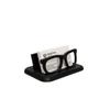 Frame Eyeglass-Shaped Business Card Holder Resin Modern Desk Organizer  Business Desk